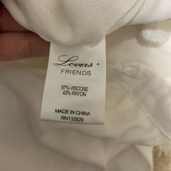 Lovers and friends white shorts - Picture 4 of 4